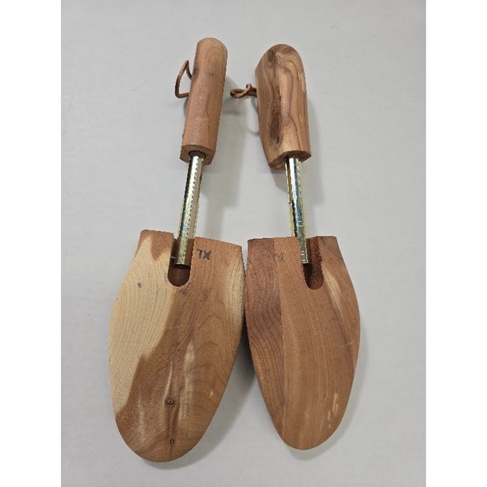 Rochester Shoe Tree Co Shoe Trees Mens XL Cedar Excellent Aromatic Split Toe USA - Picture 5 of 7